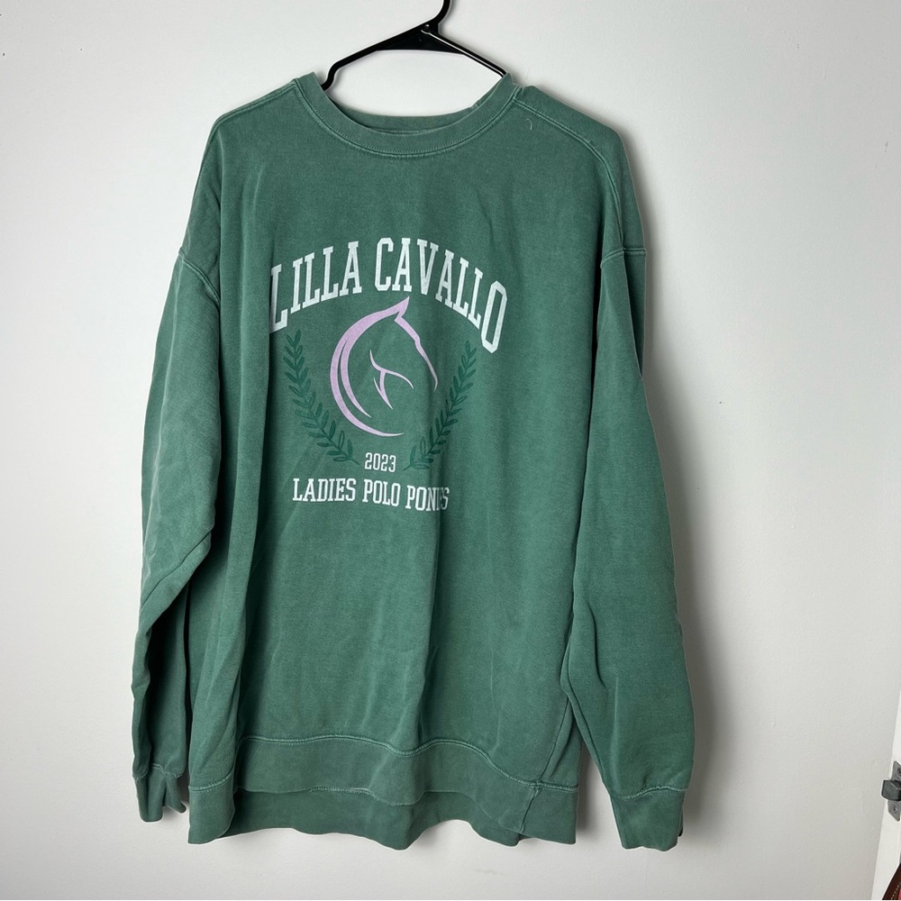 Comfort Colors Classic Green Sweatshirt